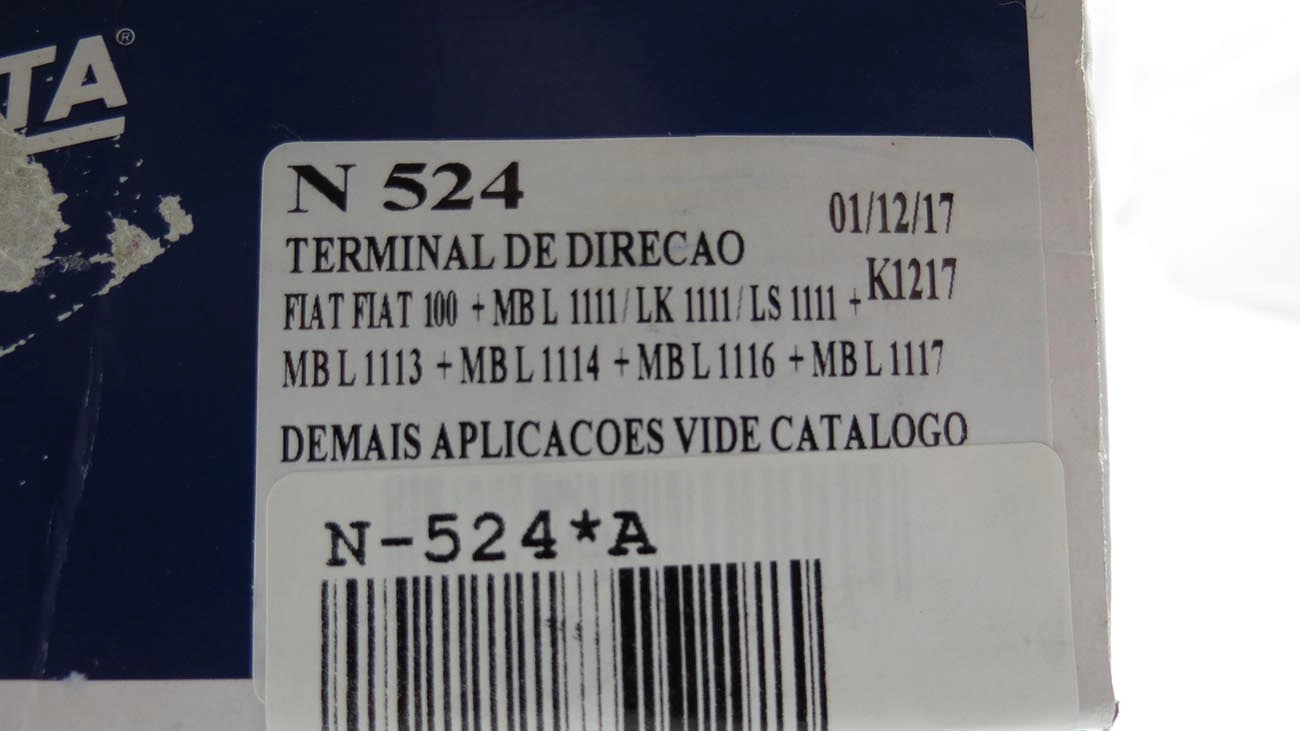 TERMINAL DIREÇÃO DIREITO M28X1,5 MB 321/914/1111/1113/1117/1313/1513/1521/2013/2014/2213/2217/2219