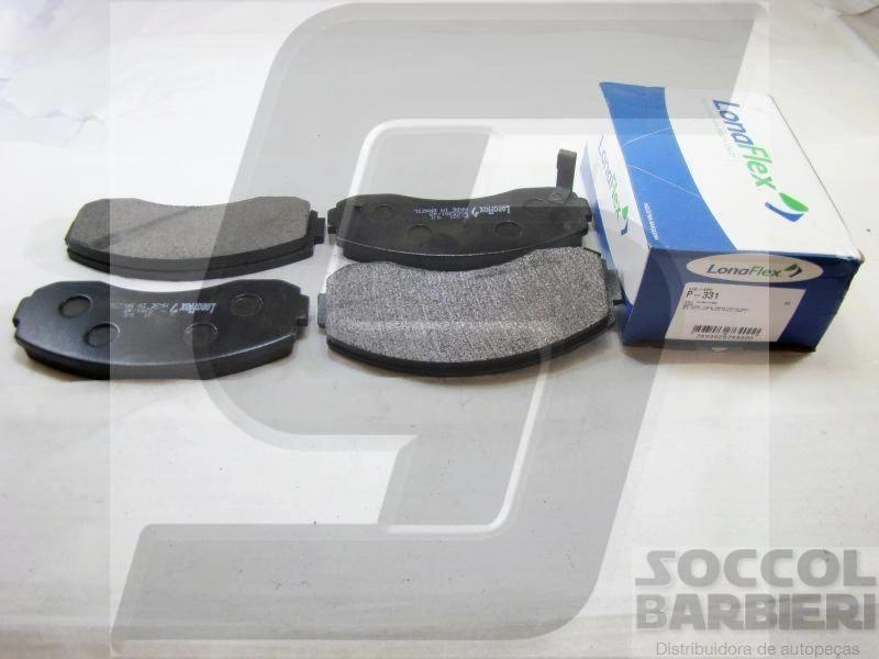 PASTILHA DE FREIO DIANTEIRA ASIA TOPIC 93/03 - KIA BESTA 2.7 92/99 - BONGO 2500/2700 97/12