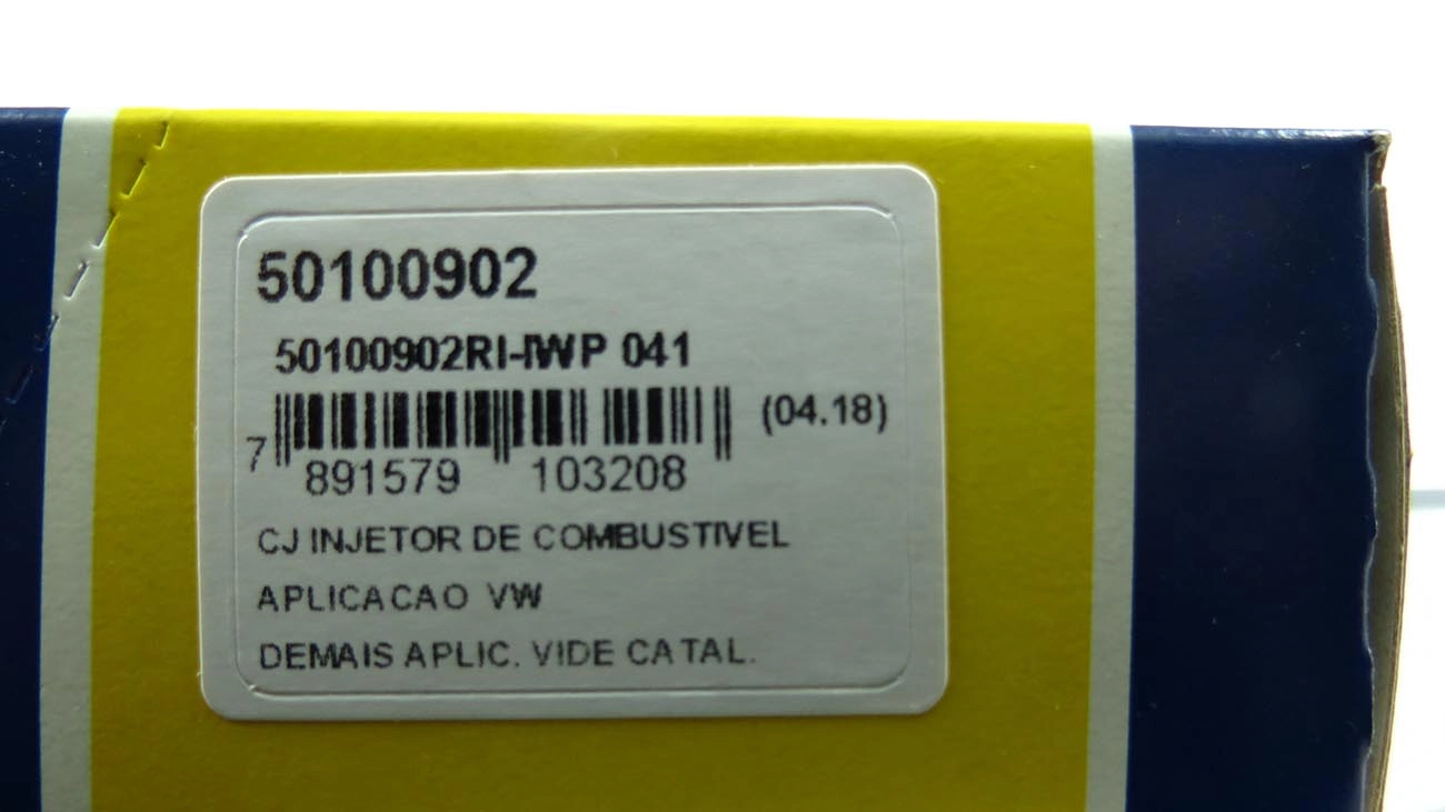 BICO INJETOR OU VÁLVULA INJEÇÃO COMBUSTÍVEL VW GOL/PARATI 1.0 16V 97/00 NOVO POLO