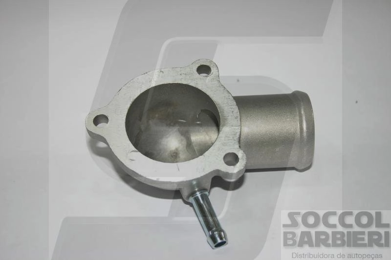 FLANGE ALUMÍNIO VÁLVULA TERMOSTÁTICA COM RETORNO VW GOL/VOYAGE/PARATI/ 89/96 - LOGUS 1.6 - AE/CH
