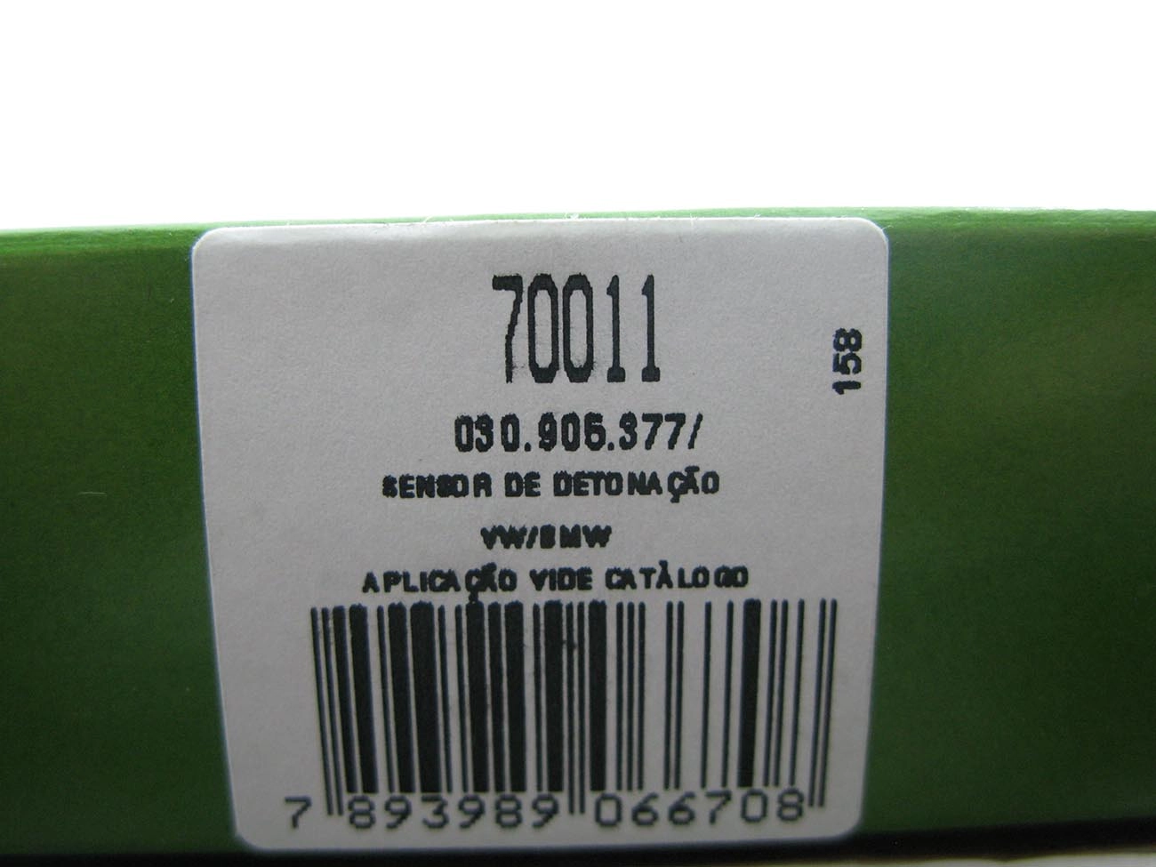 SENSOR DE DETONACAO VW GOL/PARATI 1.0 97/02 - GOL/PARATI 1.0 TURBO 00/02