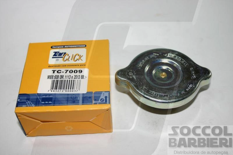 TAMPA PARA RADIADOR PRESSÃO 7 LIBRAS MB 608/1113/1313/1513/2013 MF-15