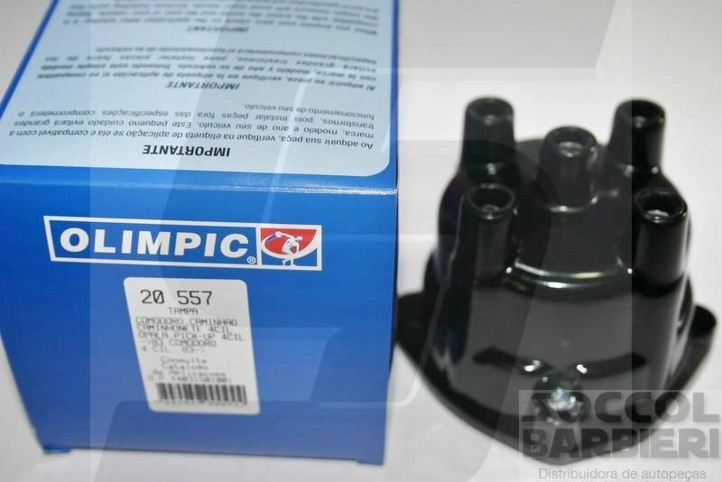 TAMPA DISTRIBUIDOR COM PLATINADO GM OPALA/CARAVAN 4 CILINDROS