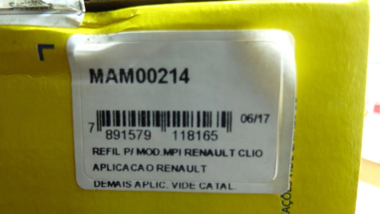 REFIL BOMBA COMBUSTÍVEL ELÉTRICA A GASOLINA RENAULT CLIO 1.6 96/99 R19 1.6/1.8 97/