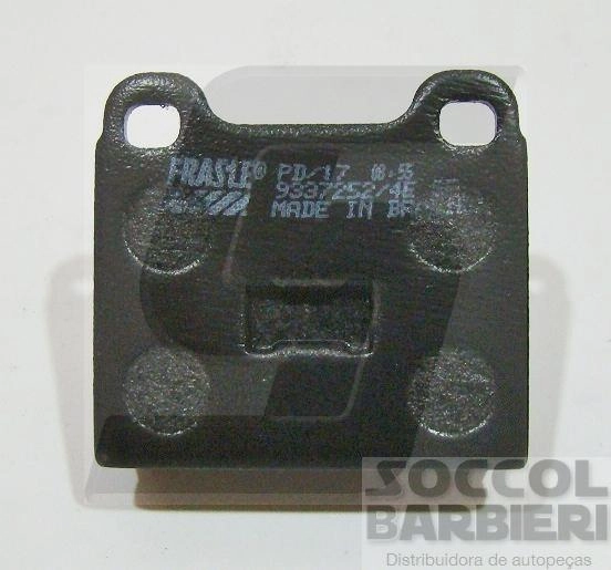 PASTILHA FREIO RODA DIANTEIRA VW GOL/VOYAGE/PARATI/SAVEIRO/PASSAT 1.0/1.6 /93