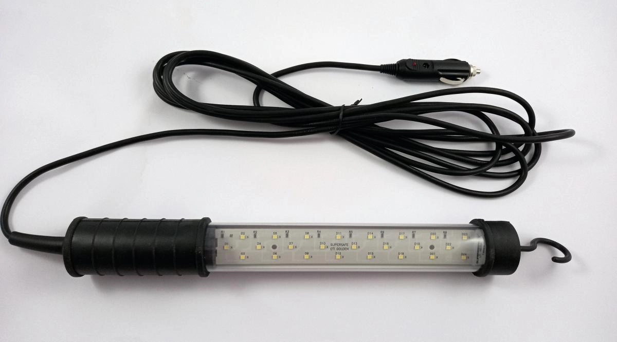 EXTENSAO LAMPADA LED - C/PLUG P/LIGAR NO ACENDEDOR DE CIGARRO - CABO 5 METROS