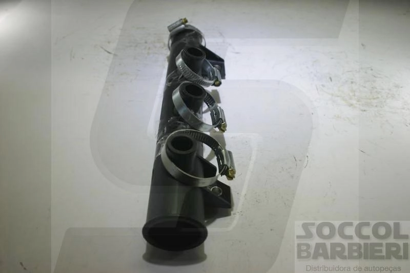 TUBO RÍGIDO CIRCULAÇÃO ÁGUA MOTOR GM MONZA 82/96 KADETT 89/98 RETO COM TRES SAIDAS AR QUENTE