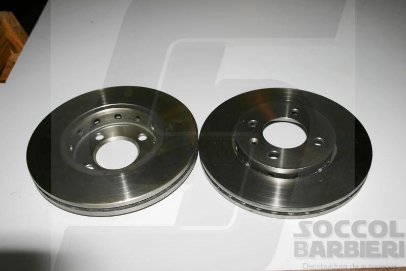 DISCO DE FREIO DIANTEIRO VW POLO 1.6 16V 2003/2015 - VENTILADO 256MM 4 FUROS