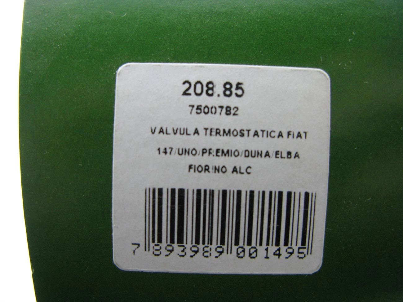 VALVULA TERMOSTATICA FIAT 147/UNO/PREMIO/ELBA/FIORINO /96 - ALCOOL
