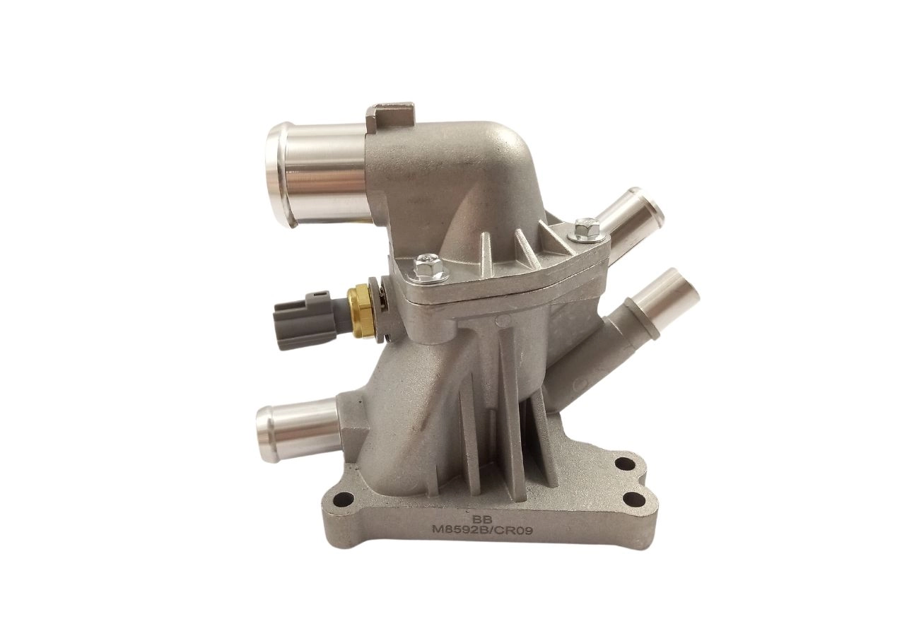 VÁLVULA TERMOSTÁTICA COM CARCAÇA ALUMÍNIO FORD NOVO KA 1.0 14/ 3 CILINDROS - COM SENSOR