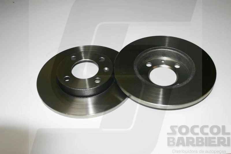 DISCO FREIO DIANTEIRO SÓLIDO 239MM 4 FUROS VW GOL/VOYAGE/SAVEIRO/PASSAT SANTANA /89