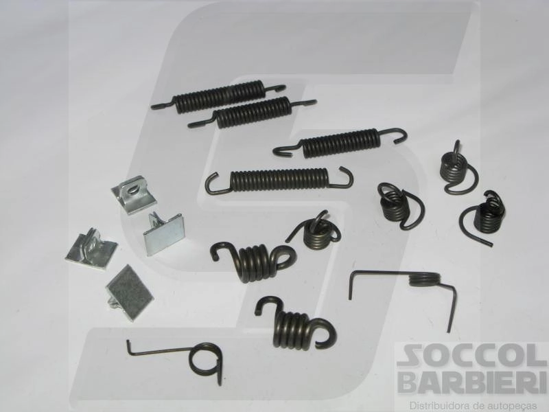 REPARO COMPLETO PATIM/MOLAS SAPATA FREIO TRASEIRA PARA DOIS LADOS FORD CORCEL/BELINA/DEL REY