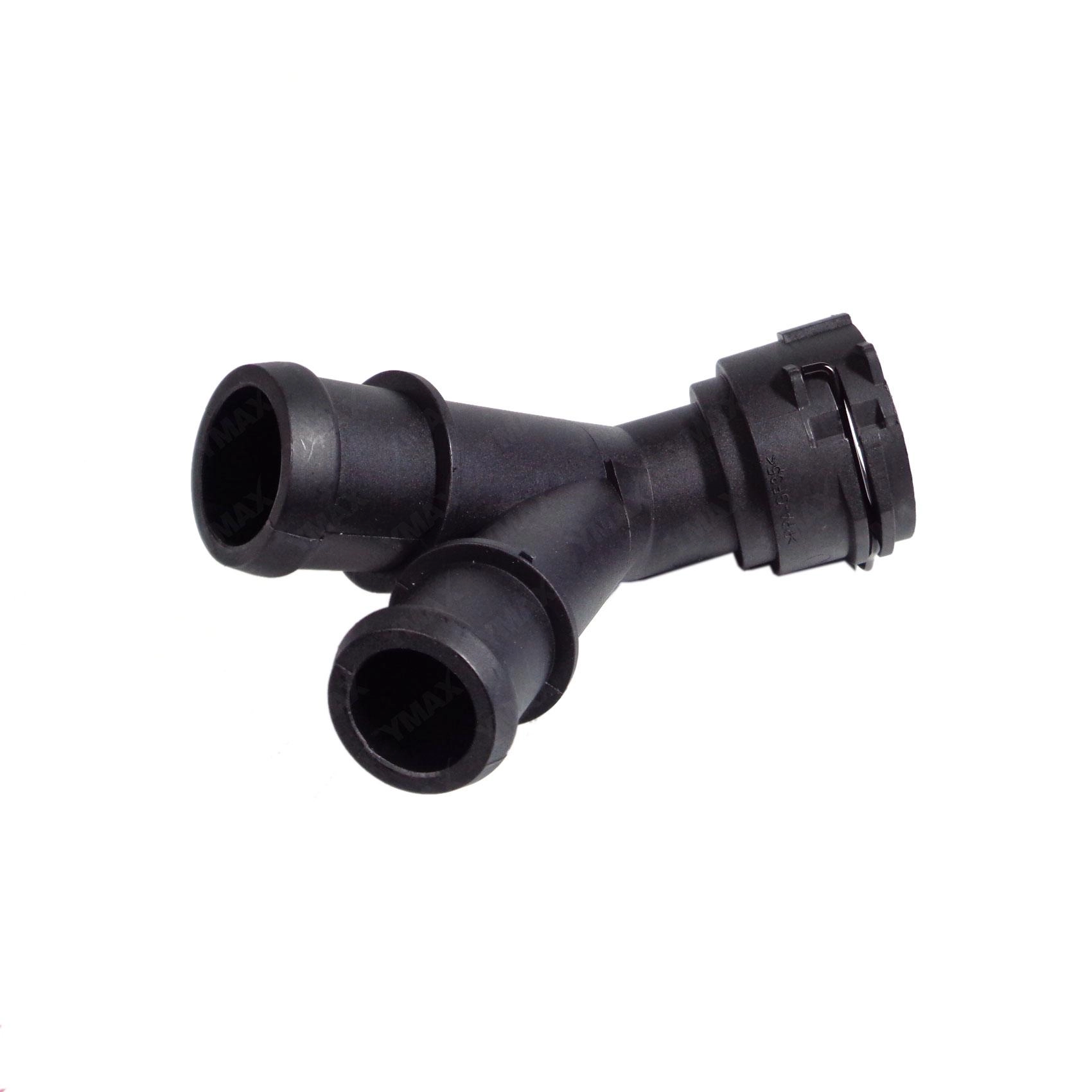 FLANGE/CONECTOR ÁGUA AUDI A1 1.4 15/ A3 1.8 13/ - TT 1.8 14/ - VW GOLF 1.8/2.0 14/ - DUAS SAIDAS