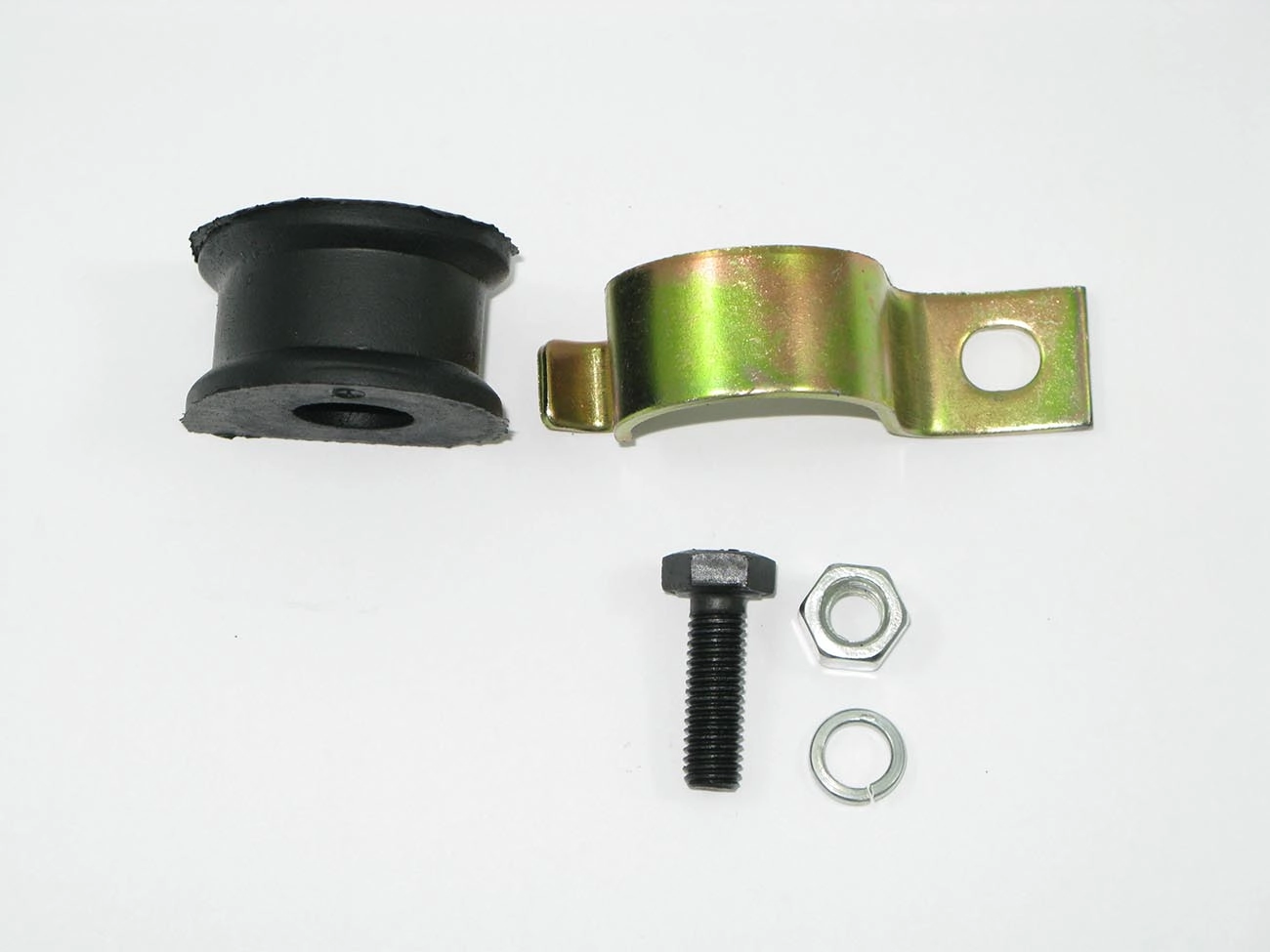 KIT INTERNO BARRA ESTABILIZADORA SUSPENSÃO DIANTEIRA FURO 16MM ESTABILIZADOR VW GOL/VOYAGE/PARATI/SAVEIRO COM ABRAÇADEIRA EXCETO GERAÇÃO 5/6/7