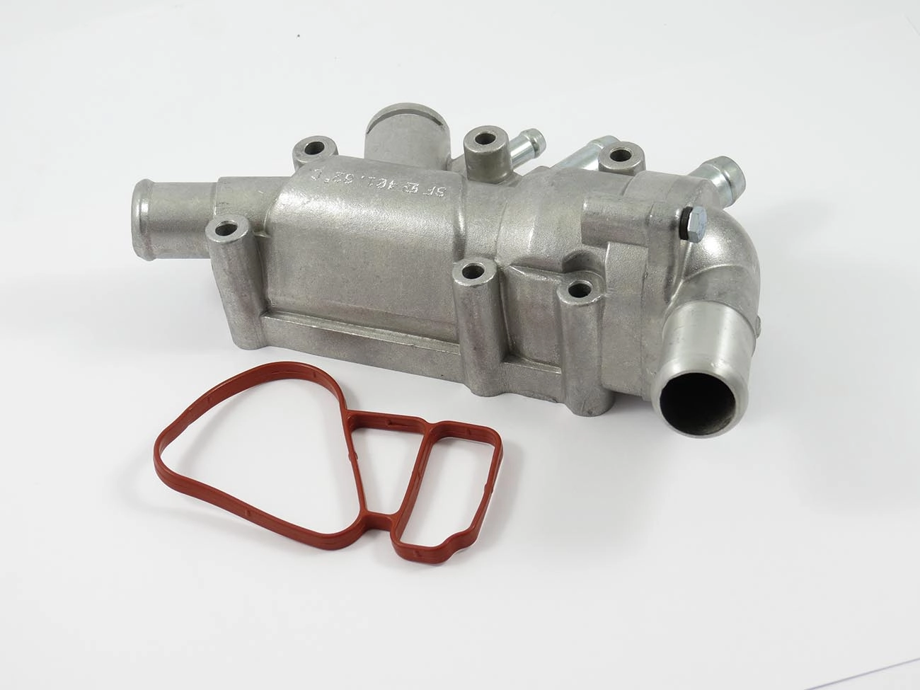 CARCAÇA COM VÁLVULA TERMOSTATICA ALUMÍNIO SEM SENSOR FORD FIESTA/KA/COURIER 99/06 - ESCORT 1.6 00/02