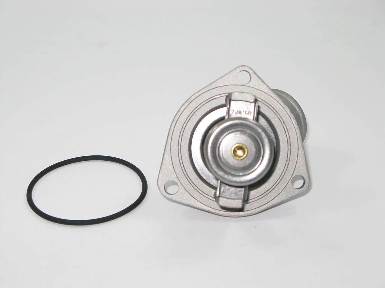 VÁLVULA TERMOSTÁTICA COM FLANGE GM MONZA/KADETT/IPANEMA 07.86/91 - CARBURADO GASOLINA