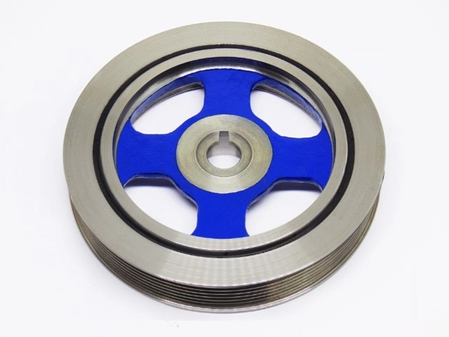 POLIA DO VIRABREQUIM - DAMPER - SIMPLES 1 PISTA POLY V 6PK -HYUNDAI ELANTRA 1.8 E 2.0 16V 11/16 NEW