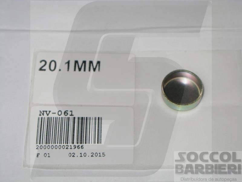 SELO MOTOR 20.1 MM VW TAMPA VEDACAO AGUA