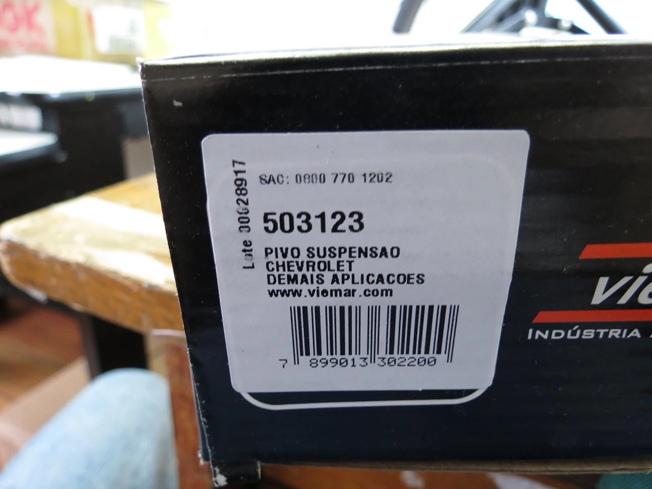PIVÔ SUSPENSÃO DIREITO/ESQUERDO GM MERIVA 2002/2012 TODOS LD/LE