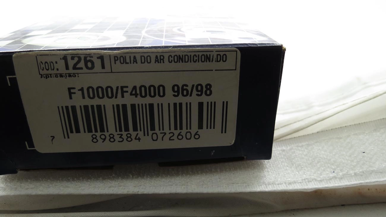 POLIA CORREIA AR CONDICIONADO FORD F-1000/F-4000 4.3 MWM 98/03 RANGER 2.5 MAXION 97/01 2.8 T POWER