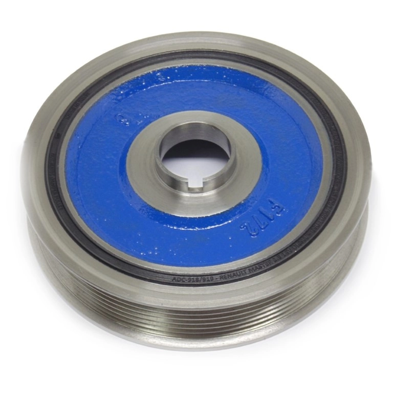 POLIA DO VIRABREQUIM - RENAULT MASTER 2.5 16V DIESEL 2009/2012 - MOTOR G9U