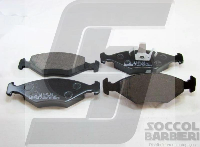 PASTILHA FREIO RODA DIANTEIRA FIAT UNO WAY 08.2010/ MODELO ANTIGO FIORINO 08.2010/07.2013