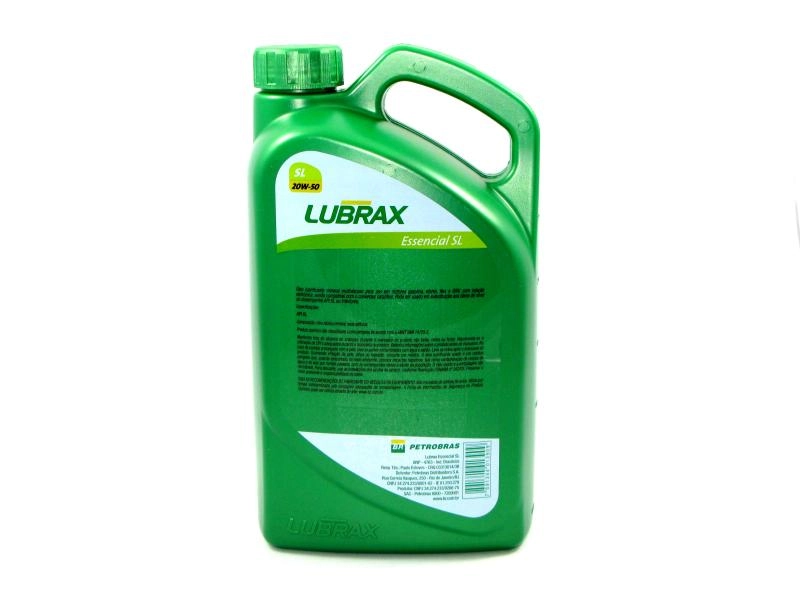 ÓLEO LUBRIFICANTE 20W50 ESSENCIAL MINERAL SL - SAE 20W50