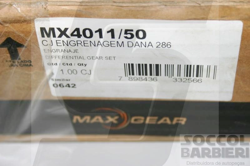 REPARO CAIXA SATELITE/DIFERENCIAL SIMPLES FORD F-4000 00/02 - IVECO DAILY 59.12/60.12 - DANA 80/286