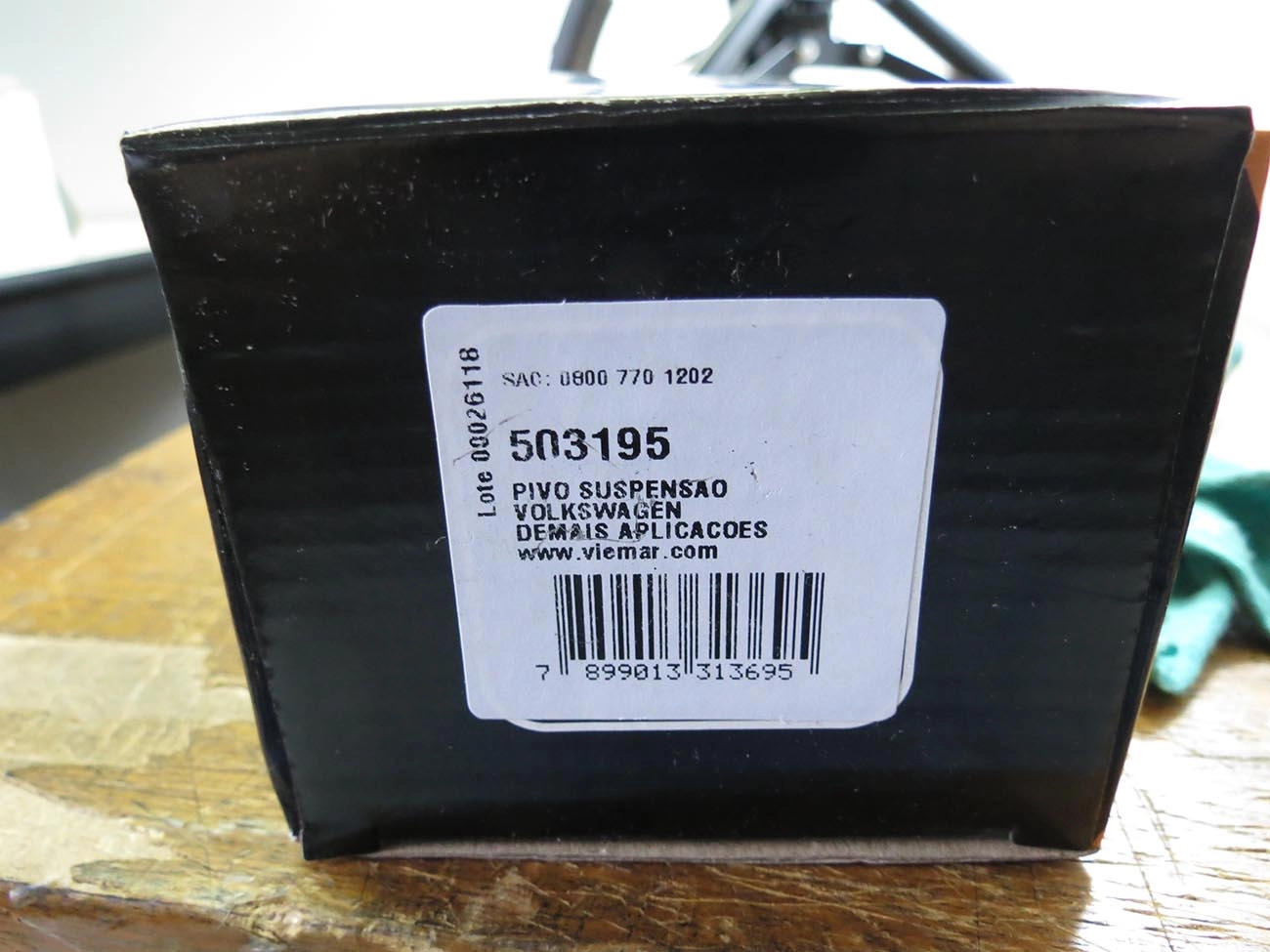 PIVÔ SUSPENSÃO ESQUERDO COM DIREÇÃO HIDRÁULICA VW CROSSFOX 2005/2022