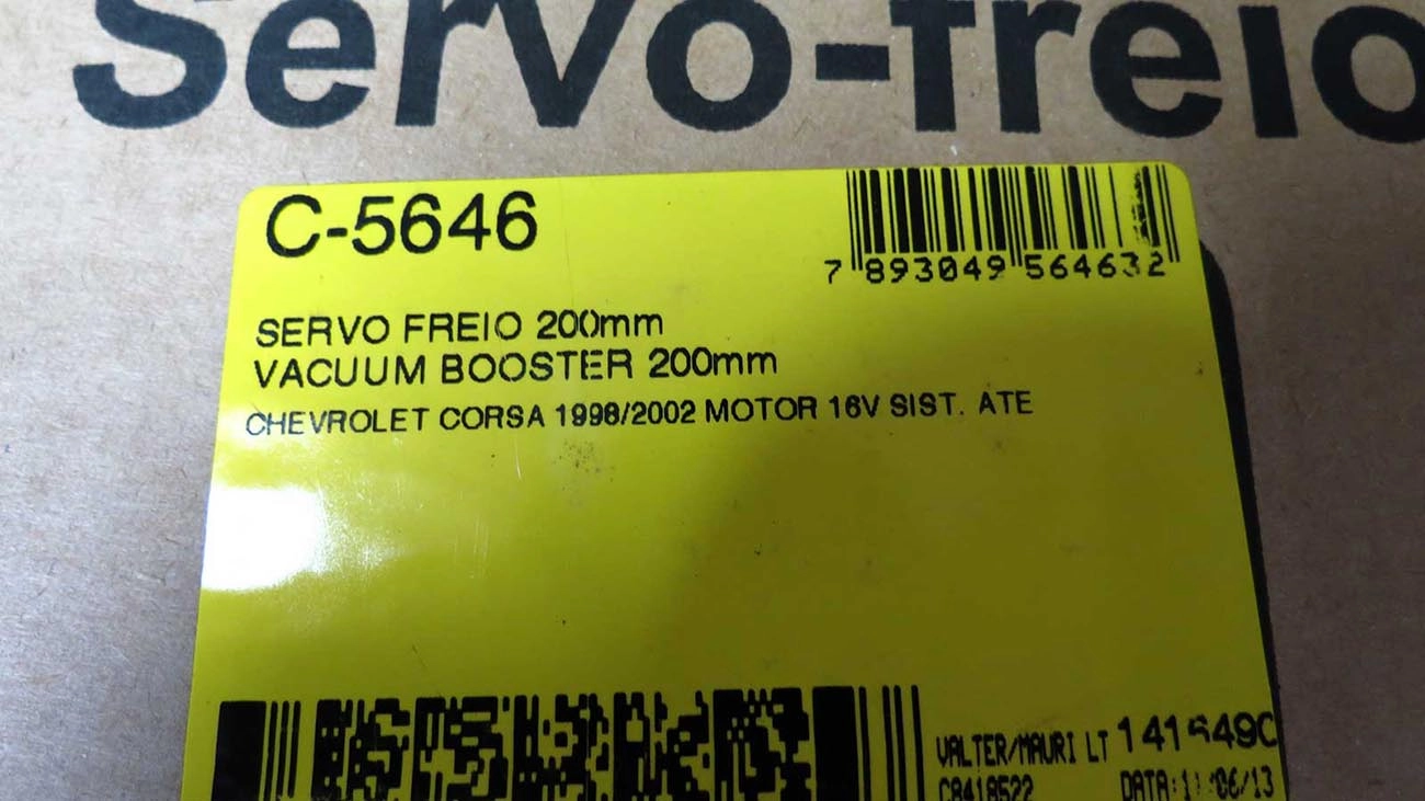 SERVO FREIO GM CORSA 16V 98/02 - TEVES 200MM