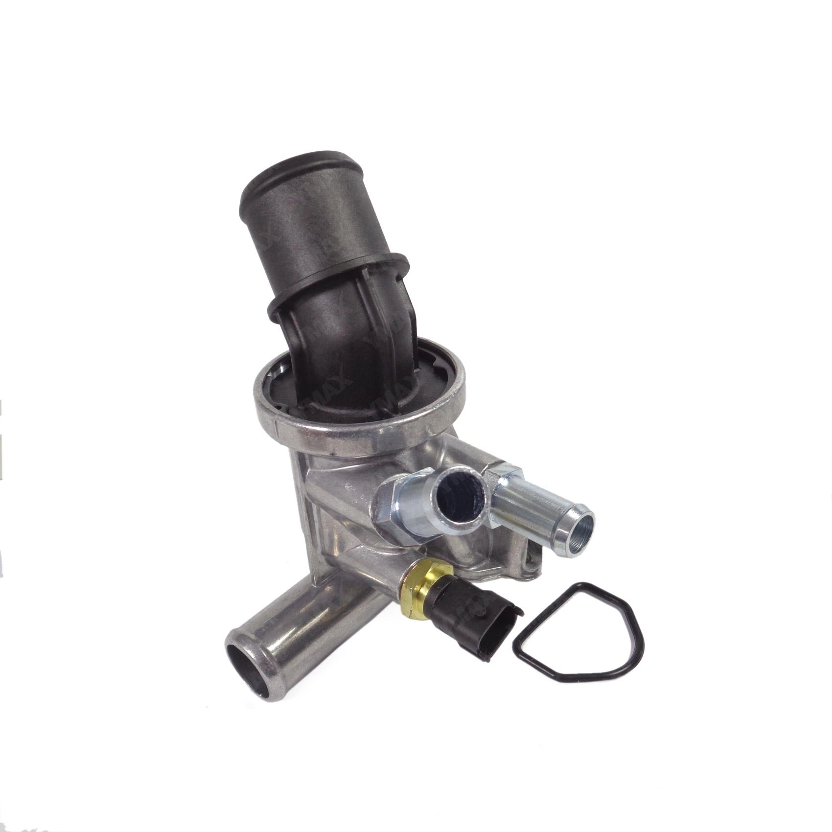 VALVULA TERMOSTATICA COM CARCACA ALUMINIO COM SENSOR GM NOVA S-10/TRAILBLAZER 2.8 TURBO 2012/2013