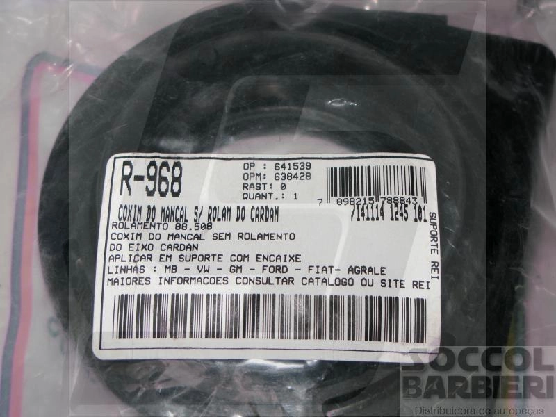 COXIM DO ROLAMENTO CARDAN 88508 - AGRALE VOLARE - SEM ROLAMENTO