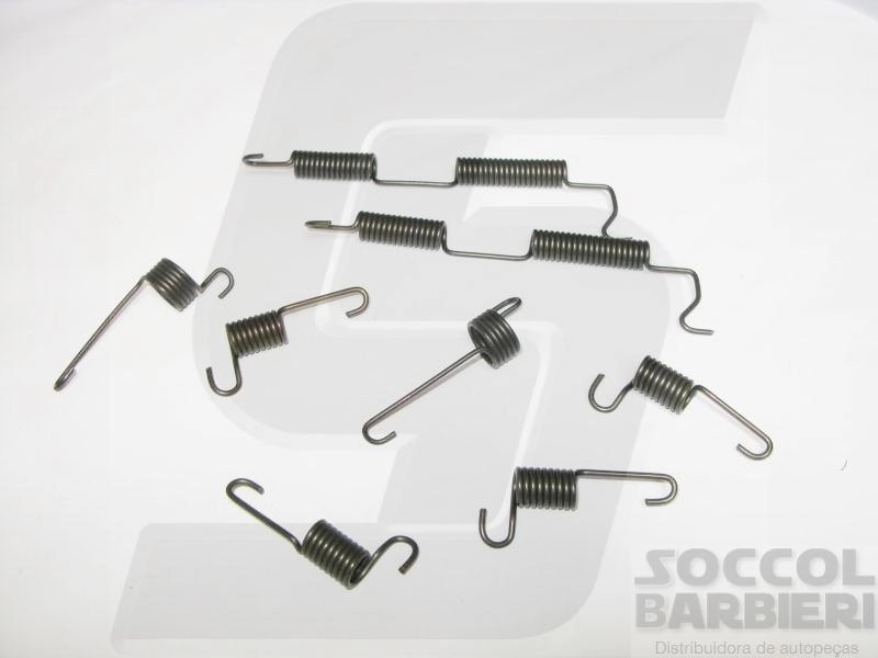 REPARO PARCIAL PATIM/MOLAS SAPATA FREIO TRASEIRA PARA UM LADO GM CHEVETTE/CHEVY DOIS LADOS