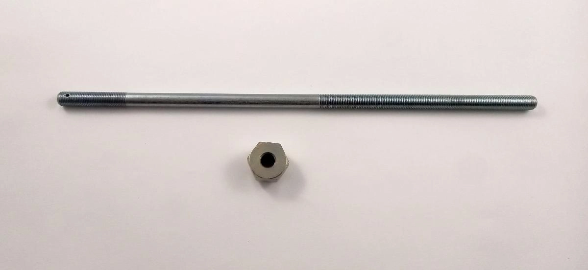 HASTE/VARETA REGULAGEM DA EMBREAGEM F-1000 /92 - F-4000 82/ - MOTOR MWM - COMPRIMENTO 300MM