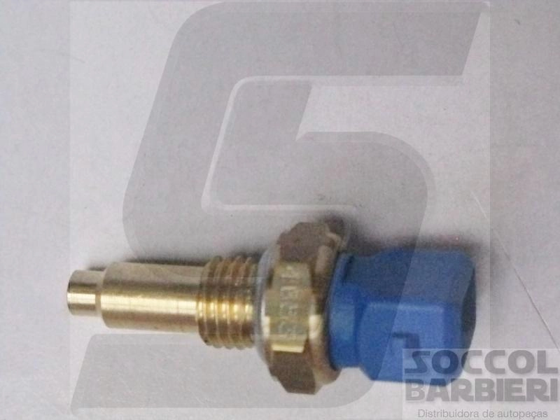 SENSOR TEMPERATURA/PLUG ELETRÔNICO ÁGUA INJEÇÃO ELETRÔNICA COR AZUL FIAT SPI TODOS VW GOL/PARATI/SANTANA/POLO CLASSIC