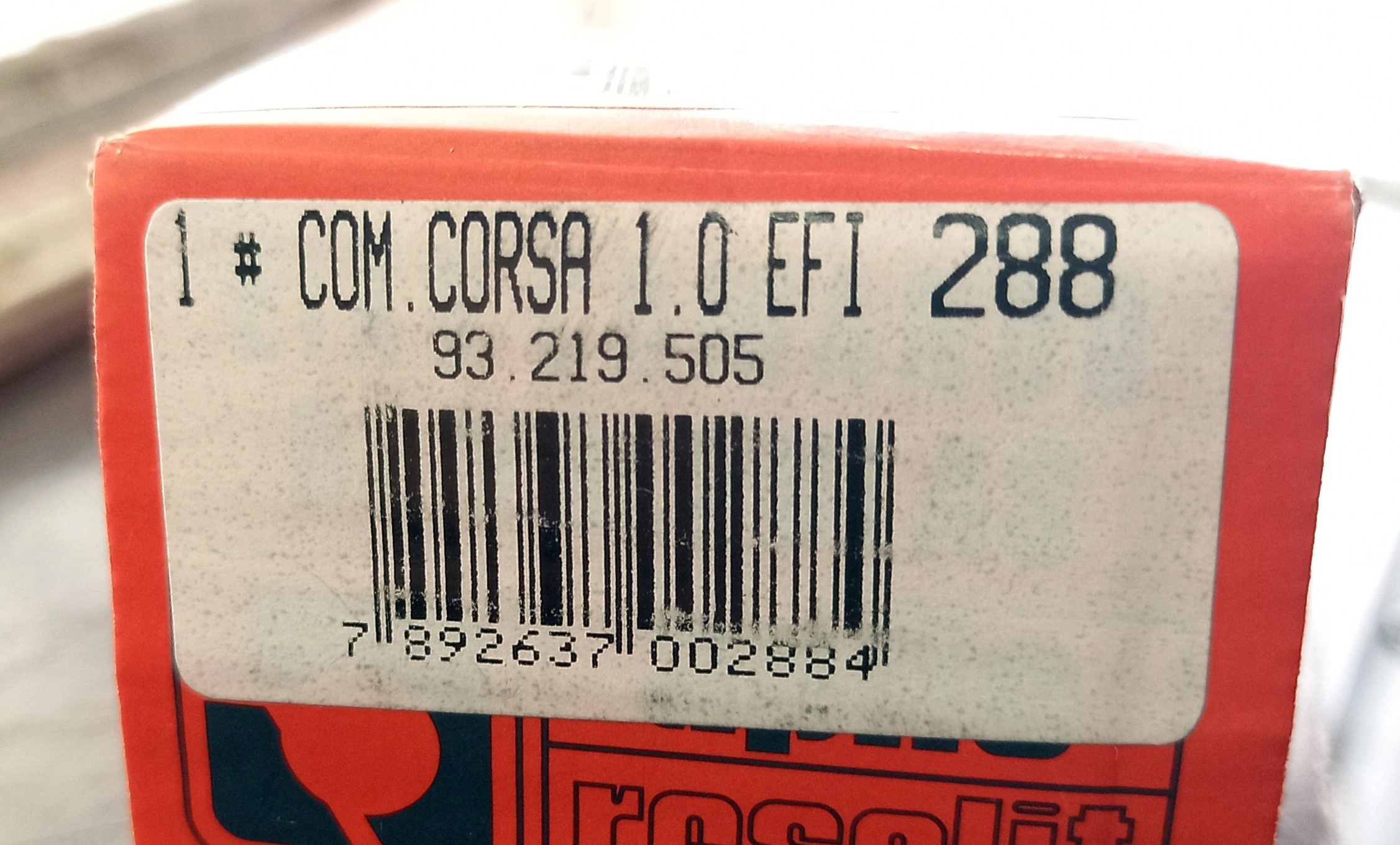 EIXO COMANDO VÁLVULAS LETRA J VALVULAS GM CORSA 1.0 94/96 EFI