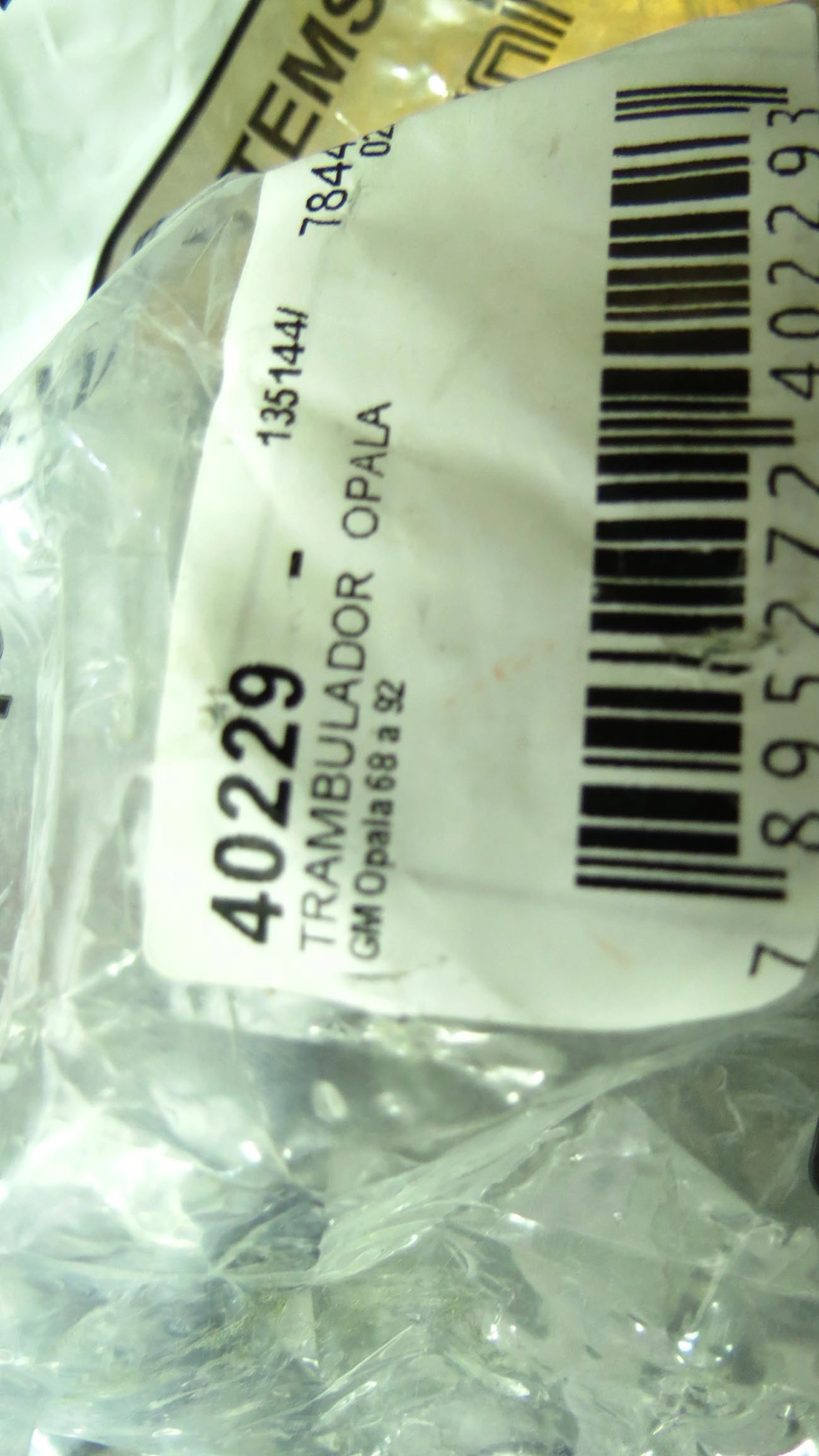 TRAMBULADOR CAMBIO GM OPALA/CARAVAN 4 MARCHAS - ORIGINAL