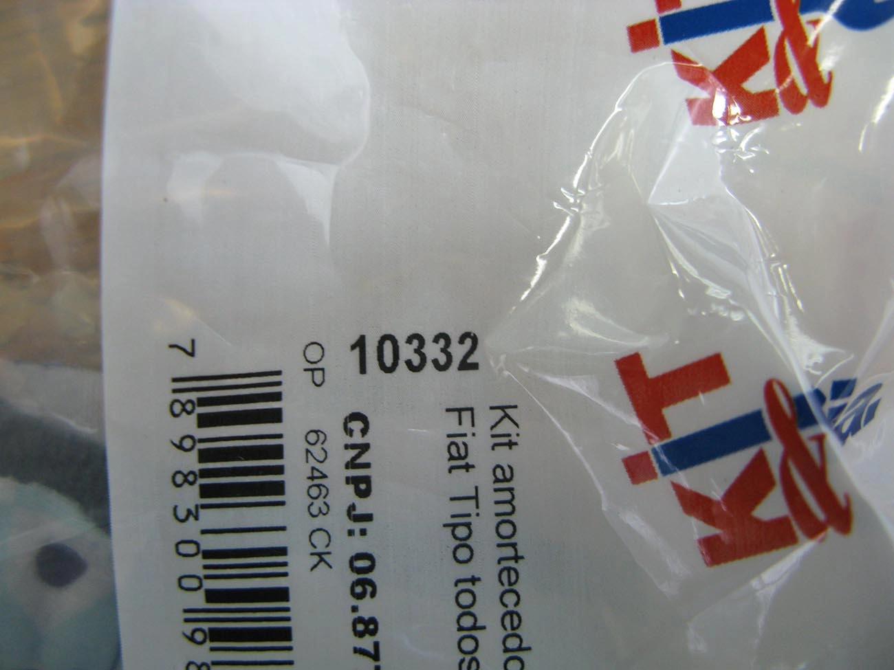 KIT AMORTECEDOR DIANTEIRO BATENTE COIFA FIAT TIPO/TEMPRA 1994/1997