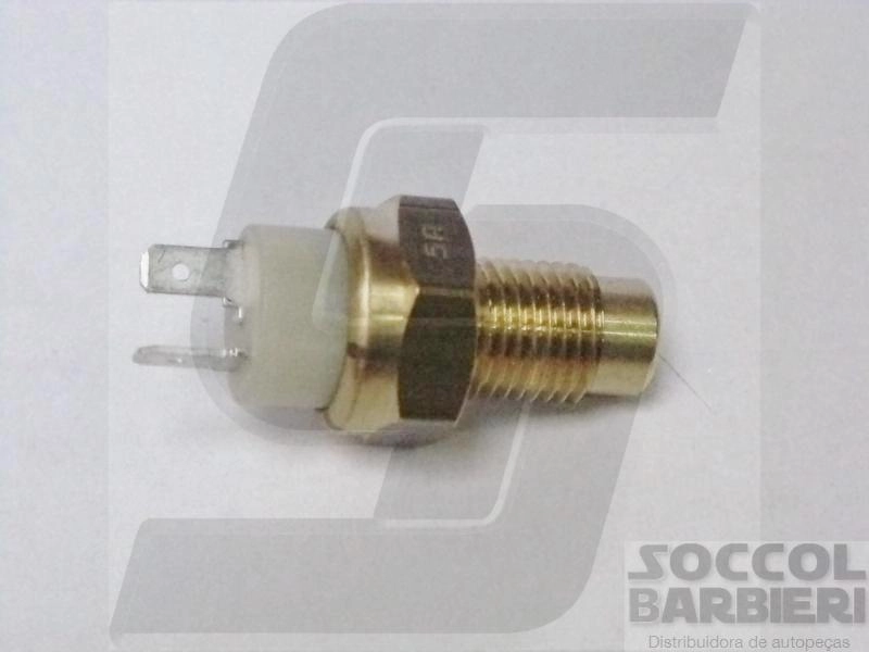 SENSOR TEMPERATURA DUPLEX COM LÂMPADA OU PONTEIRO FORD DEL REY/PAMPA 1.8 89/