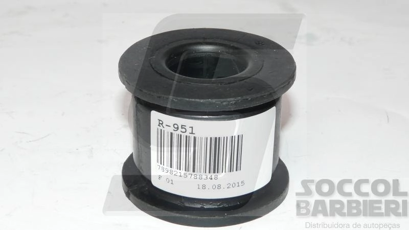 BUCHA OLHAL PONTA BARRA ESTABILIZADORA ESTABILIZADOR TRASEIRO AGRALE VOLARE 27.5MM