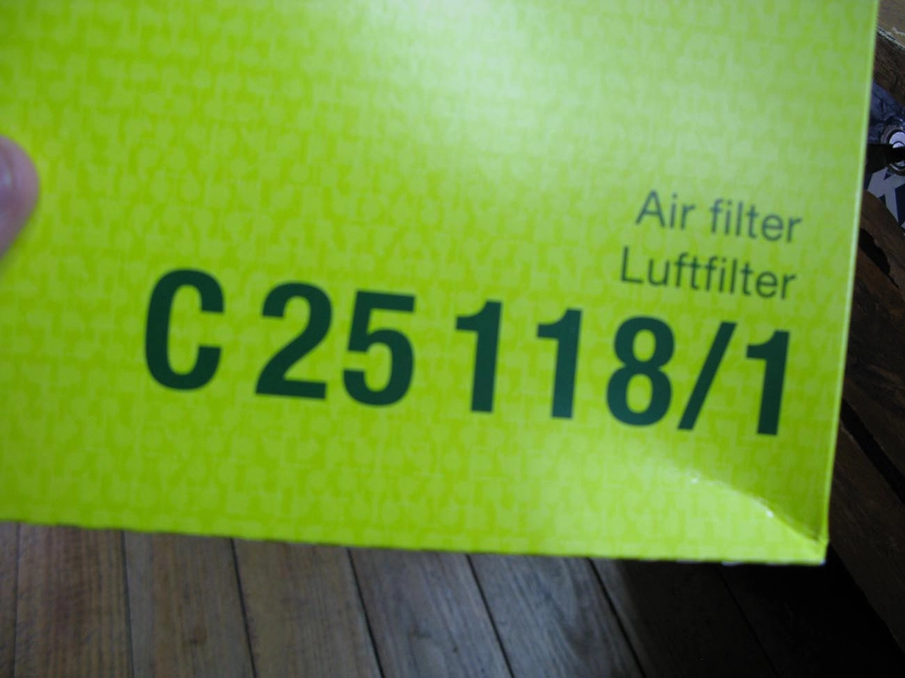 FILTRO AR CITROEN C4 2007/ - PEUGEOT 307 2.0 2006/ - FLEX