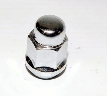 PORCA CROMADA RODA DIANTEIRA/TRASEIRA M12X1,25 CHAVE 19 MM FORD CORCEL/BELINA/DEL REY TODOS