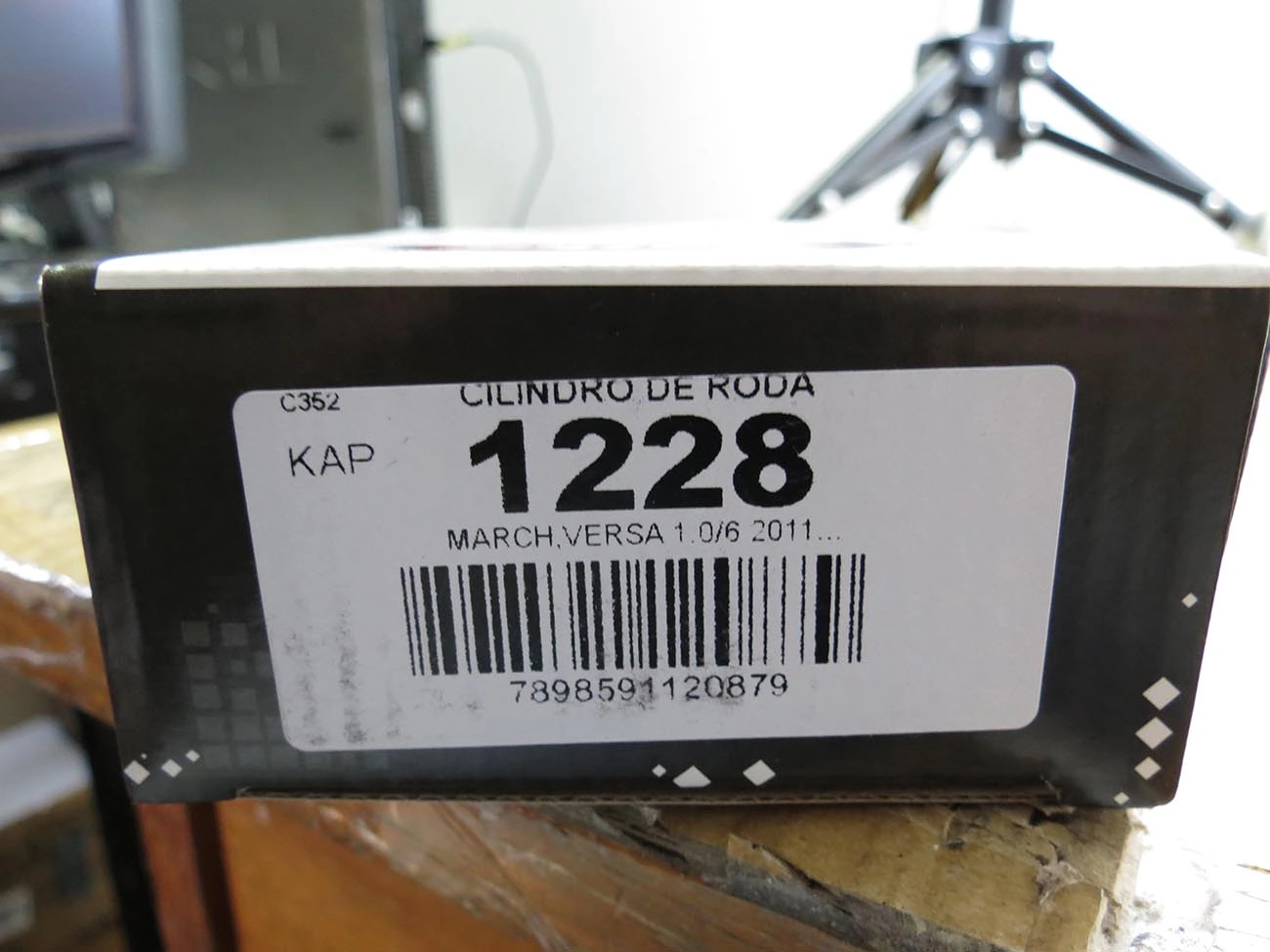 CILINDRO RODA NISSAN MARCH/VERSA 2011/ - 17.46 -  TRASEIRO