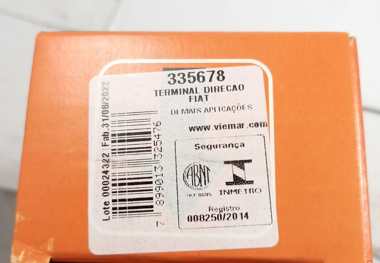 TERMINAL DIREÇÃO DIREITO DIREÇÃO ELÉTRICA FIAT ARGO/CRONOS 17/23 - NOVA STRADA 21/23