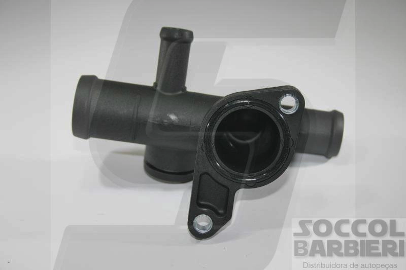 FLANGE FLUXO AGUA DO CABECOTE - VW GOLF 1.8 20V TURBO 99/01 - AUDI A3 1.8 99/00