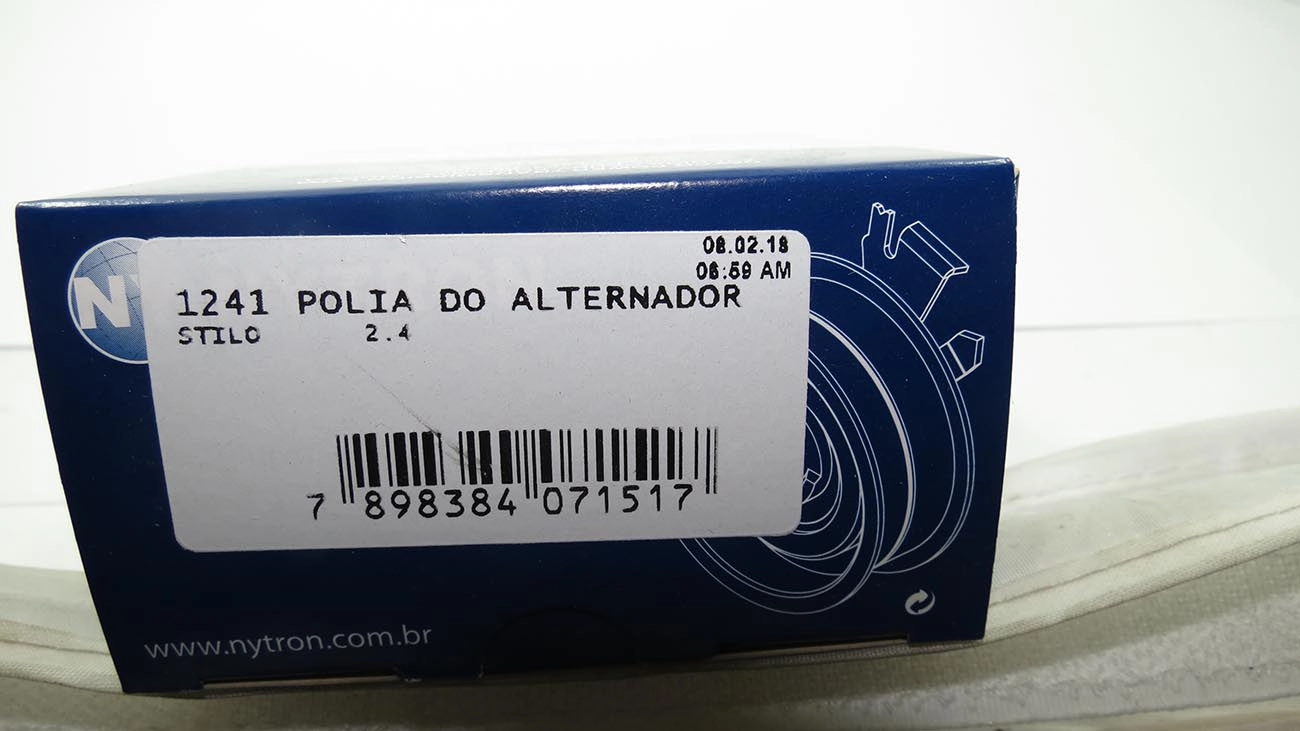 POLIA TENSOR CORREIA ALTERNADOR/TENSIONADOR AUXILIAR ACESSÓRIOS MOTOR 17X70X26MM FIAT STILO 2.4 DUCATO MULTIJET 16V