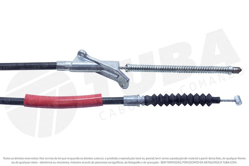 CABO DE FREIO TRASEIRO ESQUERDO TOYOTA HILUX 2.5 4X2/4X4 1995/2004 -1905MM