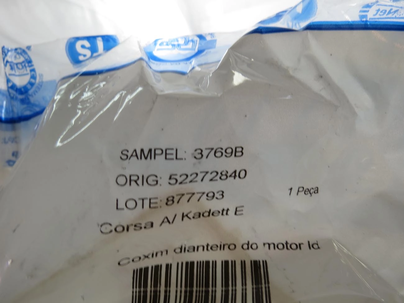 COXIM MOTOR GM KADETT 89/ - MONZA 91/ - DIANTEIRO DIREITO C/AC