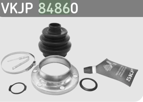 KIT REPARO COIFA HOMOCINÉTICA LADO CÂMBIO COM FLANGE VW GOL/PARATI/SAVEIRO 86/ SANTANA /92 21X52X82 MM