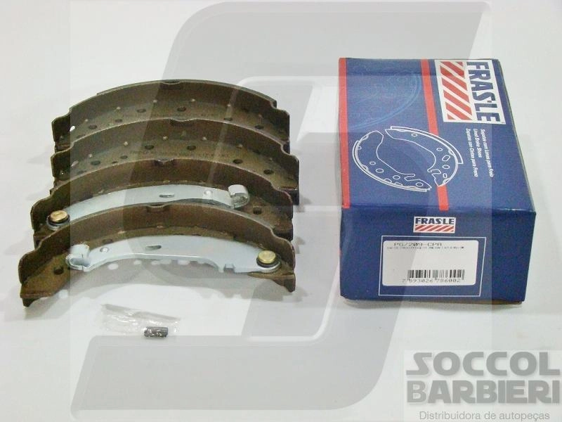 SAPATA DE FREIO PEUGEOT 206 ESCAPADE/FELINE 05/08 - MOONLIGHT 06/08 - 207 SEDAN 13/15 - SW 08/13